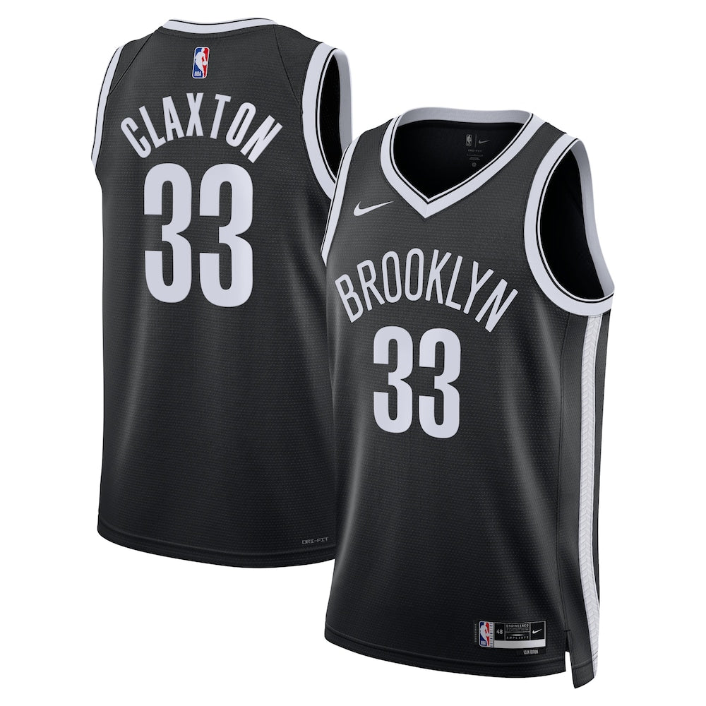 Brooklyn Nets Icon Edition Swingman Jersey Black Nic product image 1