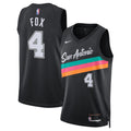 San Antonio Spurs 202526 City Edition Swingman Jersey Black product image 1