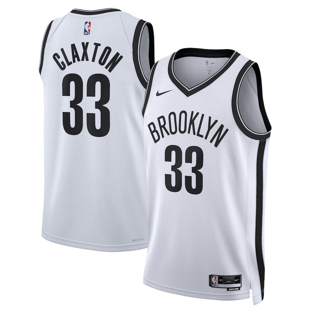 Brooklyn Nets Association Edition Swingman Jersey White Nic product image 1