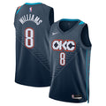 Oklahoma City Thunder 202526 Edition Swingman Jersey Gray product image 1
