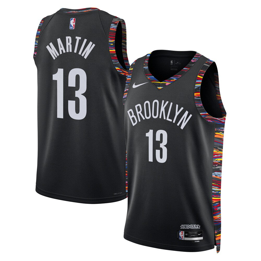 Brooklyn Nets 202526 City Edition Swingman Jersey Black product image 1