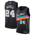 San Antonio Spurs 202526 City Edition Swingman Jersey Black product image 1