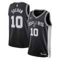 San Antonio Spurs Icon Edition Swingman Jersey Black Jeremy product image 1