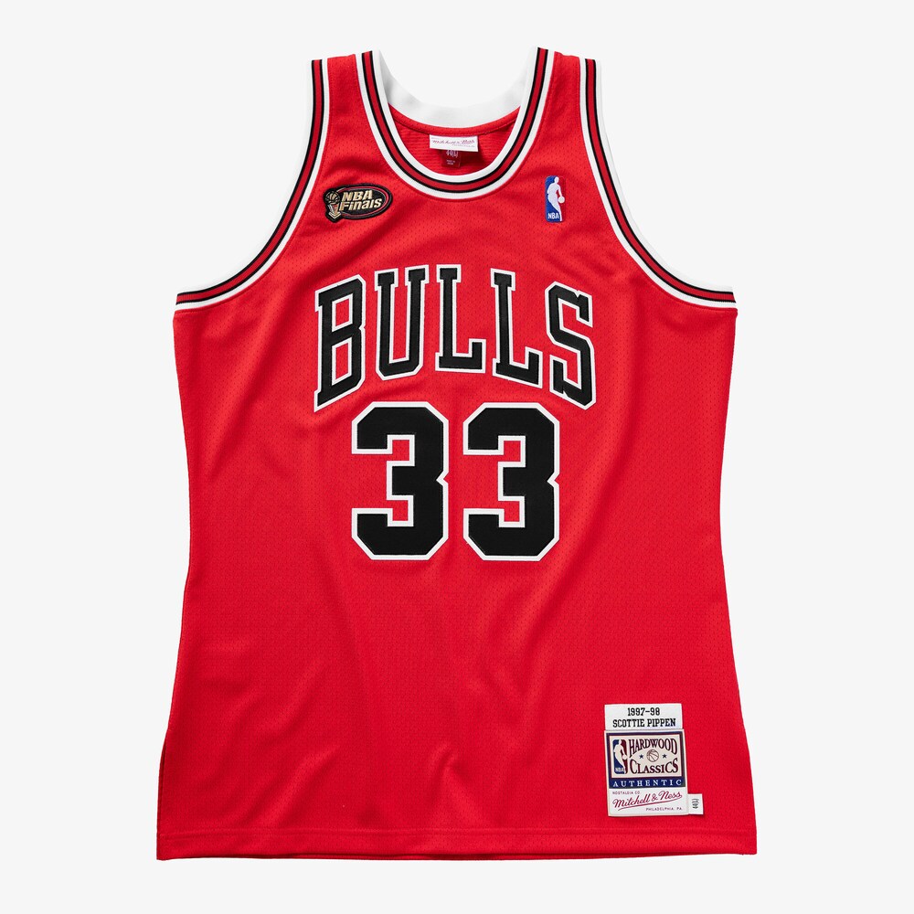 Chicago Bulls Jersey Road Finals Scottie Pippen 1997 product image 1