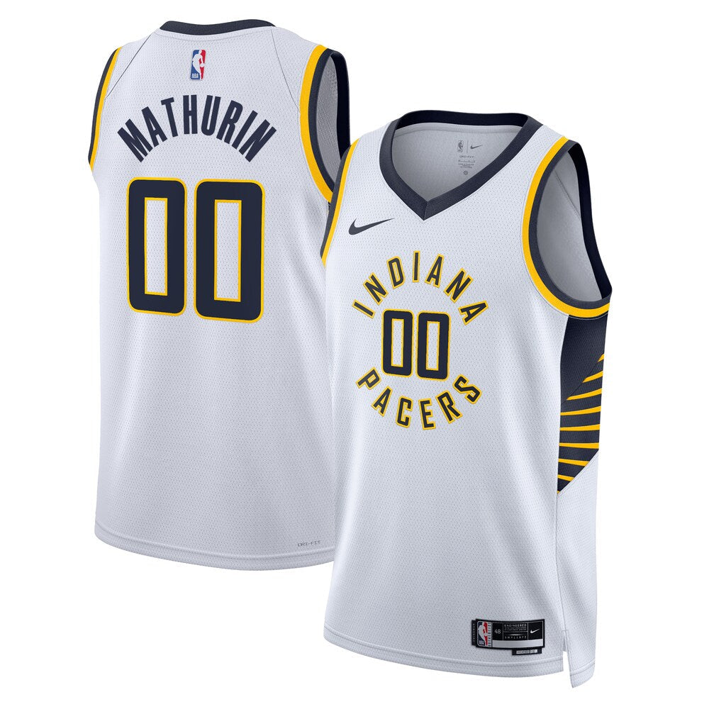Indiana Pacers Association Edition Swingman Jersey White product image 1