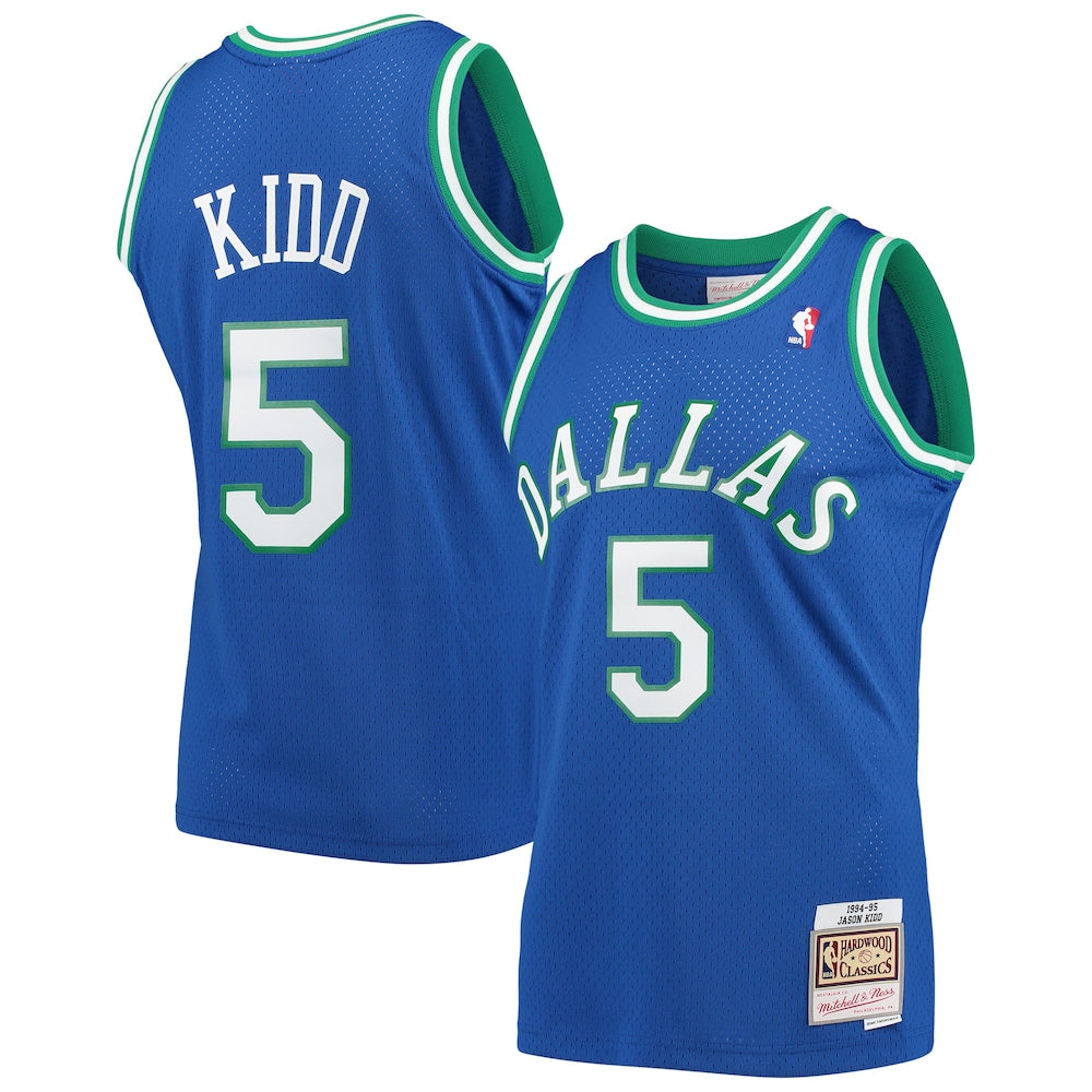 Jason Kidd Blue Dallas Mavericks 1994 95 Hardwood Classics product image 1