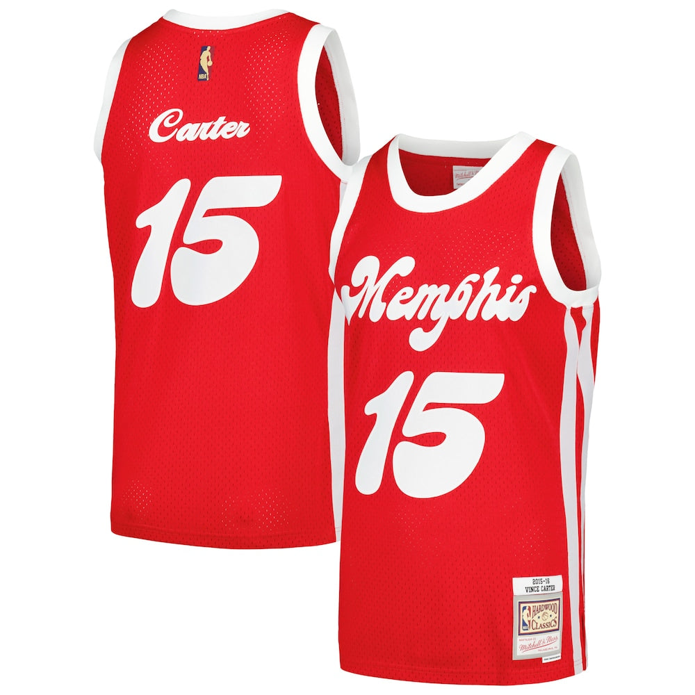 Vince Carter Red Memphis Grizzlies 201516 Hardwood Classics product image 1
