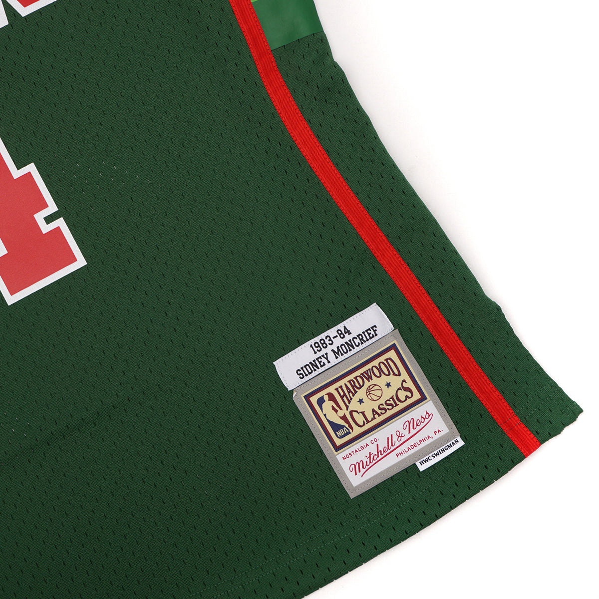 Men's Milwaukee Bucks Sidney Moncrief Mitchell & Ness Green product image 4
