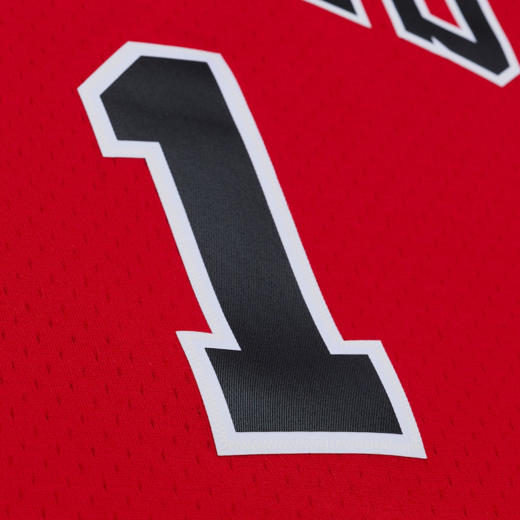 Men's Chicago Bulls Derrick Rose Mitchell & Ness Red 2008 product image 3