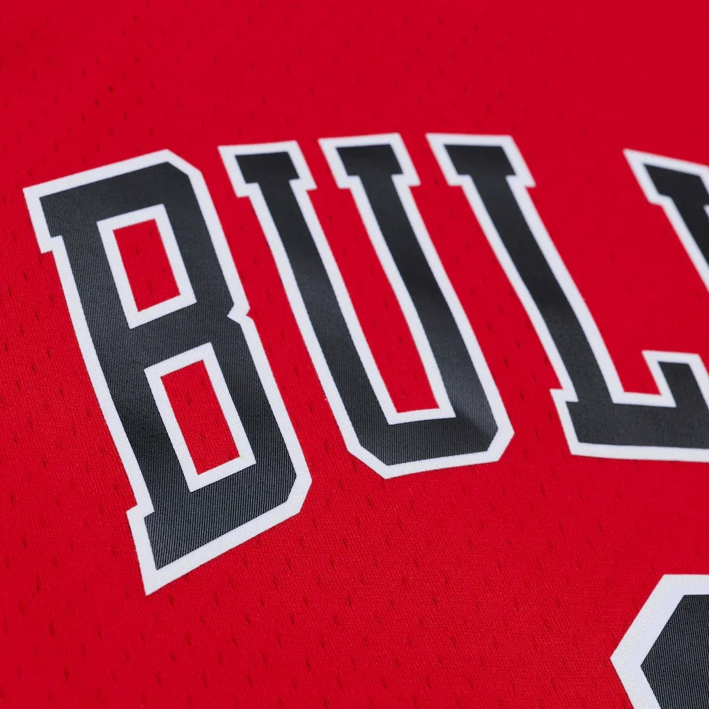 Men's Chicago Bulls Derrick Rose Mitchell & Ness Red 2008 product image 5