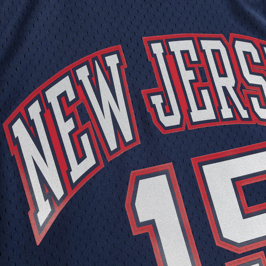 Men's Vince Carter New Jersey Nets Navy 2006-07 Swingman product image 3