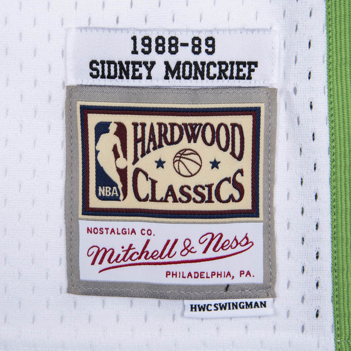Men's Milwaukee Bucks Sidney Moncrief Mitchell & Ness White product image 4