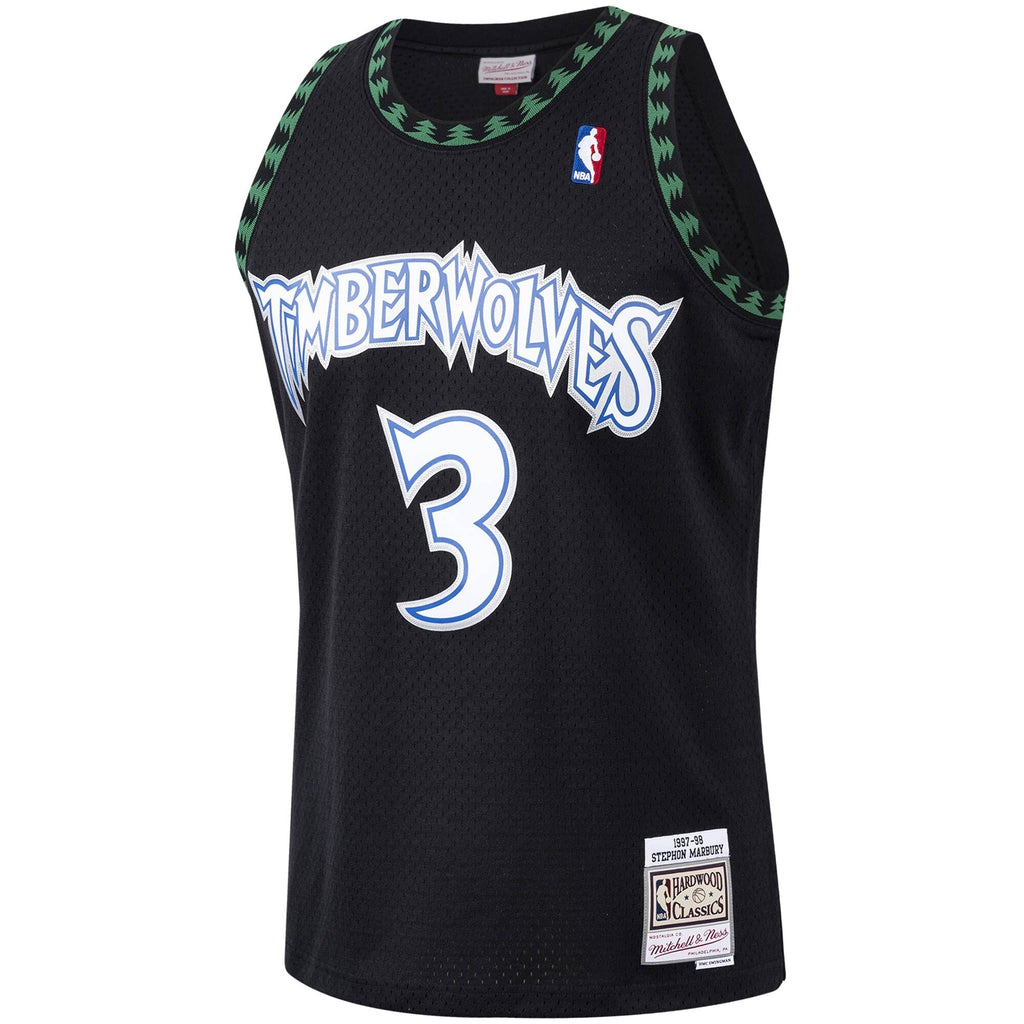 Men's Minnesota Timberwolves Stephon Marbury Mitchell & product image 2