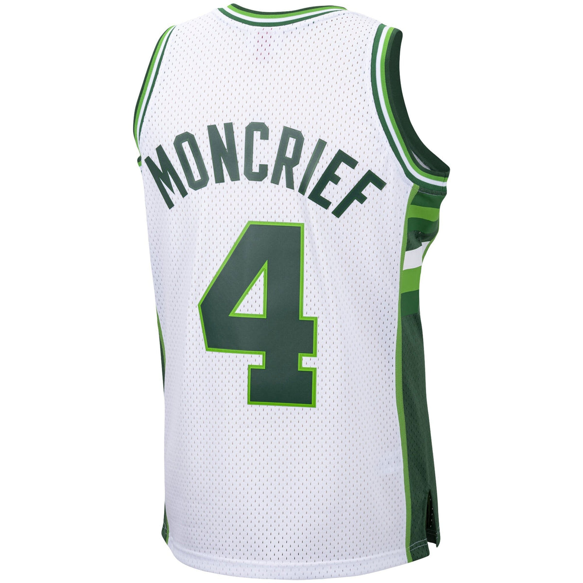 Men's Milwaukee Bucks Sidney Moncrief Mitchell & Ness White product image 3