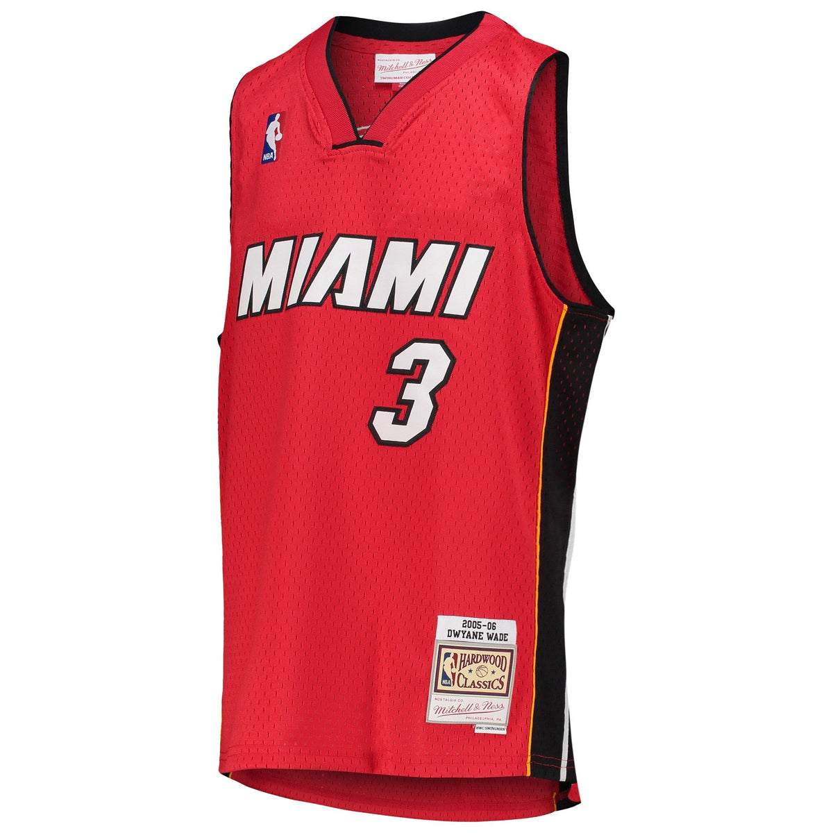 Miami Heat Dwyane Wade Mitchell & Ness Red 2005-06 Hardwood product image 2