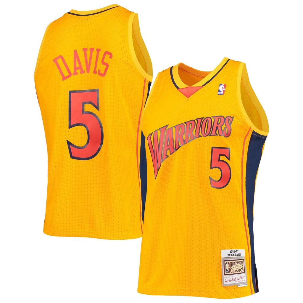 Men's Golden State Warriors Baron Davis Mitchell & Ness product image 1