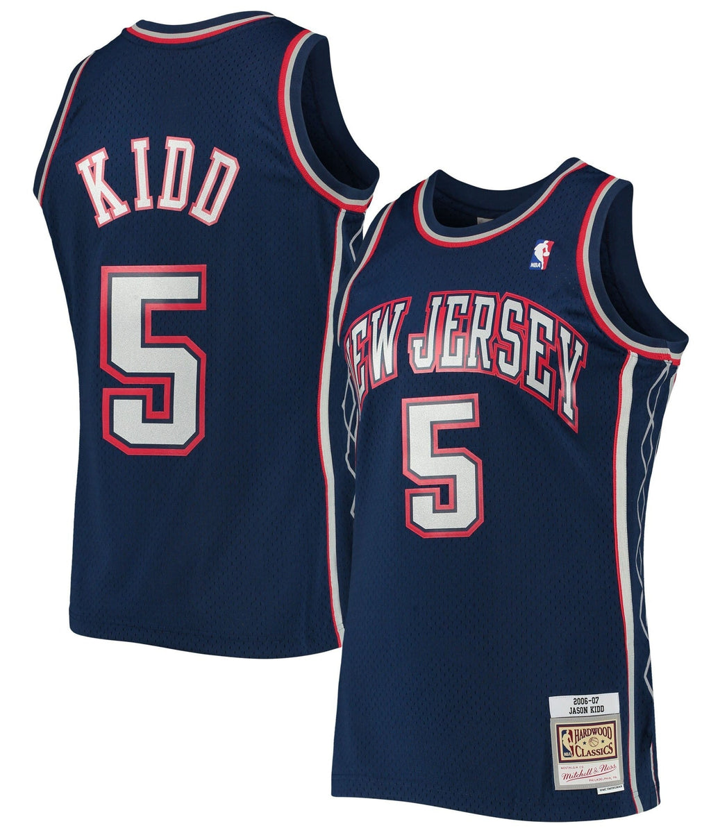 Men's Jason Kidd New Jersey Nets Navy 2006-07 Swingman product image 1
