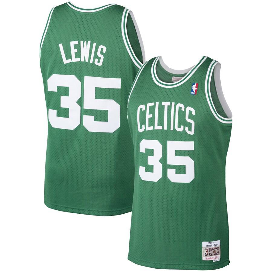 Men's Boston Celtics Reggie Lewis Mitchell & Ness Kelly product image 1