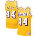 Mens Jerry West Los Angeles Lakers Mitchell & Ness Gold product image 1