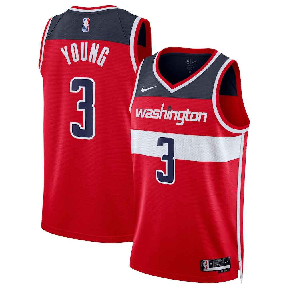 Trae Young Washington Wizards Unisex Player Jersey - Icon product image 1